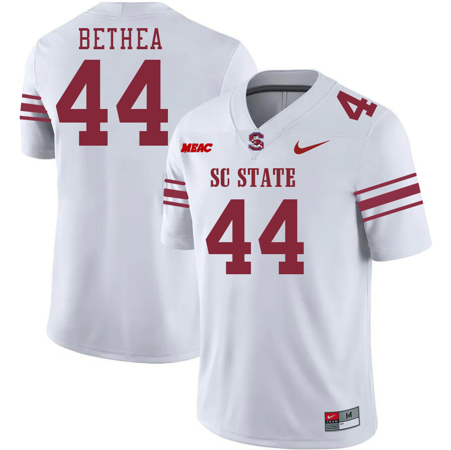 Men-Youth #44 DJ Bethea South Carolina State Bulldogs 2023 College Football Jerseys Stitched-White